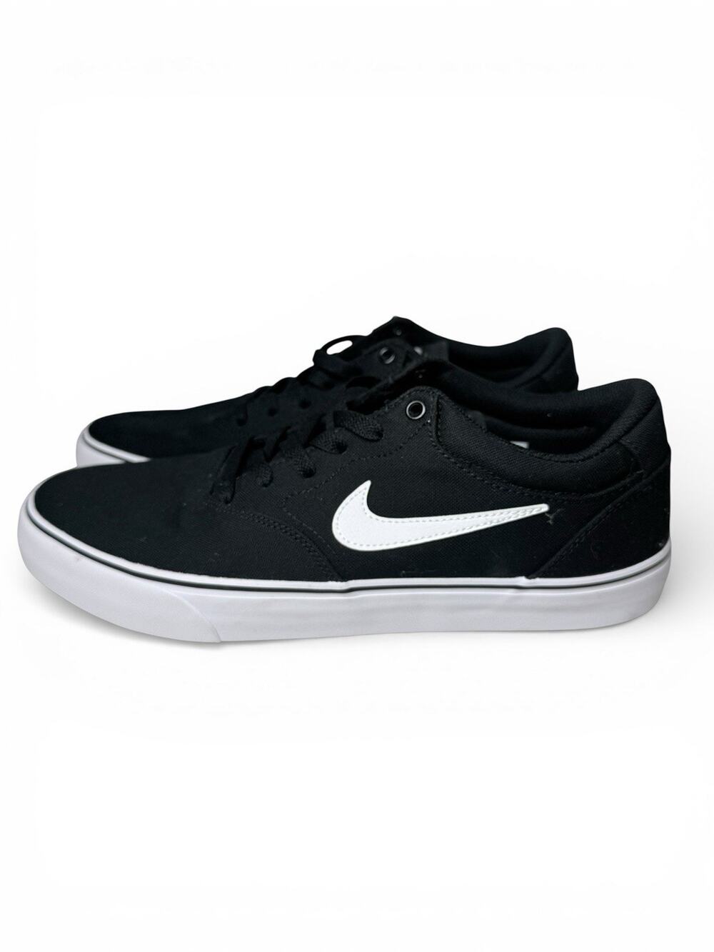 Nike SB Chron 2 Canvas Black White Skate Shoes DM3494-001 Mens 11 New